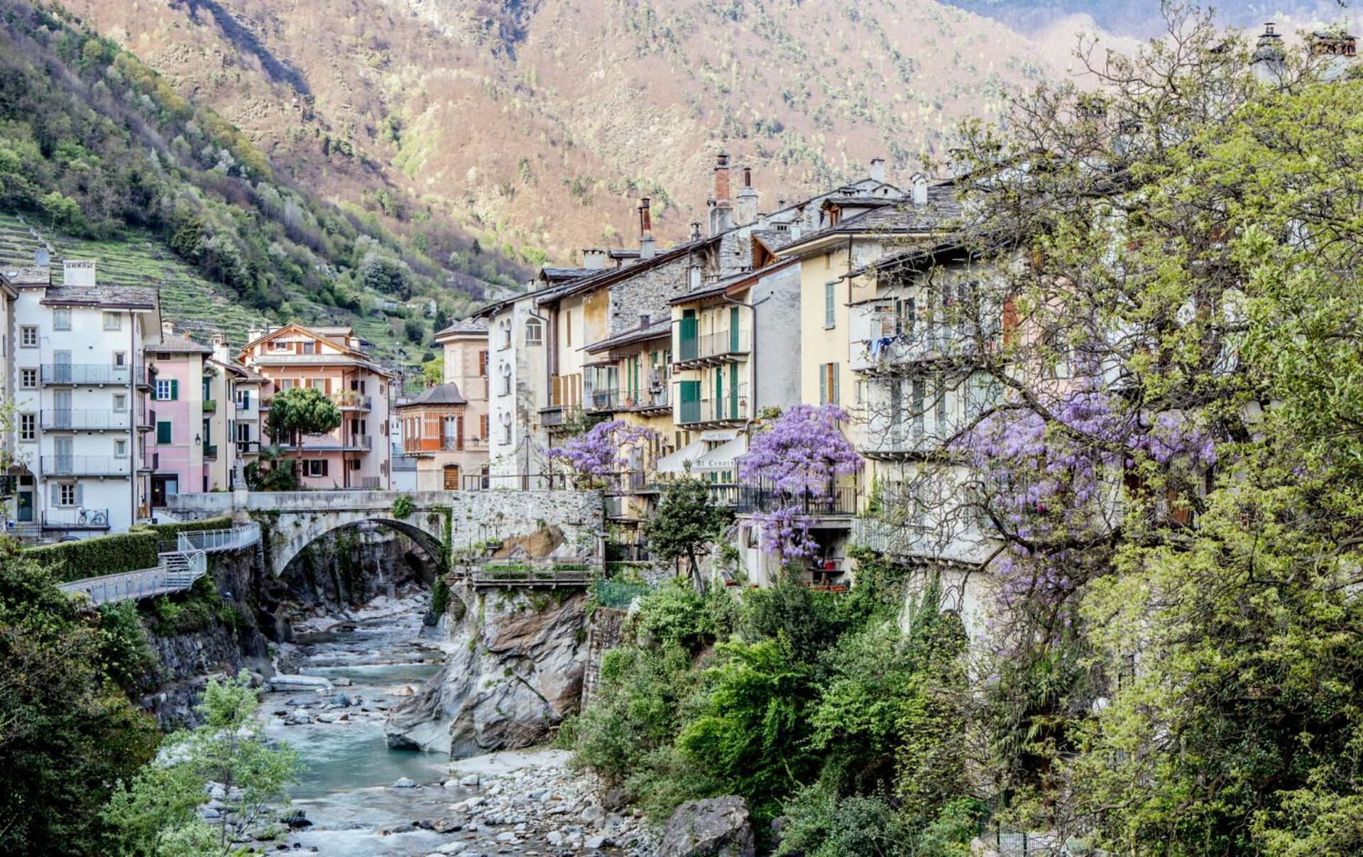 San Giuan, Ad Un Passo Dal Centro Apartment Chiavenna Ngoại thất bức ảnh